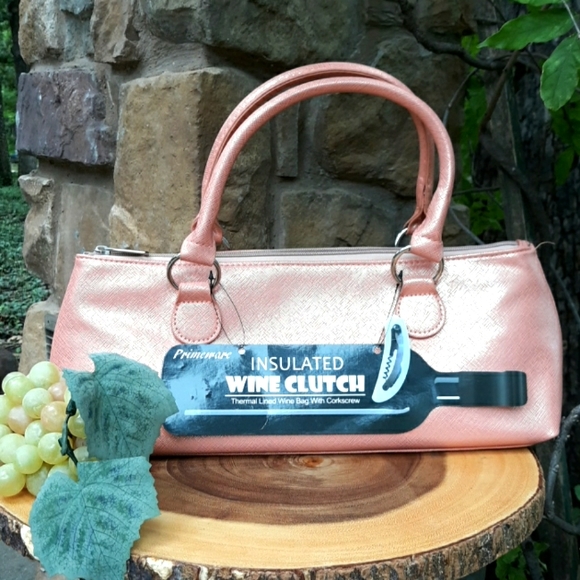 Primeware Handbags - PRIMEWARE WINE CLUTCH